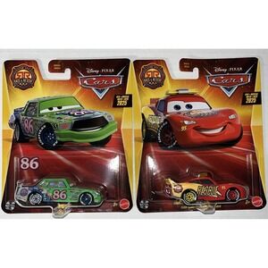 Disney‎ Pixar Cars Race And Rescue Lightning McQueen Chick Hicks Lot